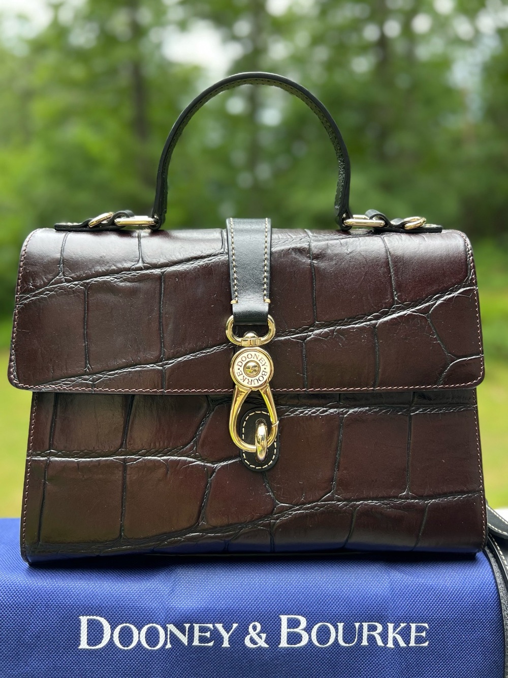 DOONEY AND BOURKE CLAIRE PURSE OVER THE SHOULDER, CROSSBODY HANDBAG